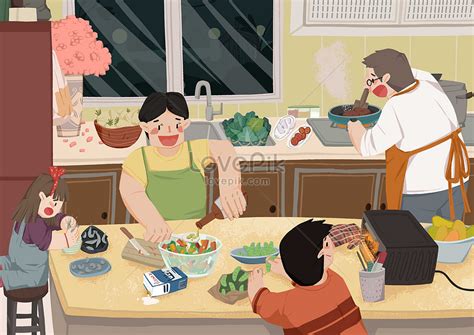 pamilyang nagtutulungan sa gawaing bahay drawing|DepEd Learning Portal.